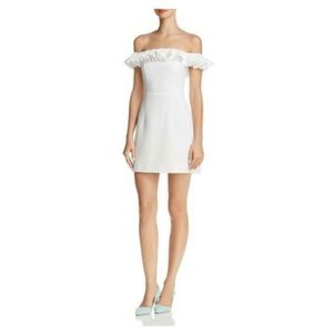 French Connection White Mini Dress